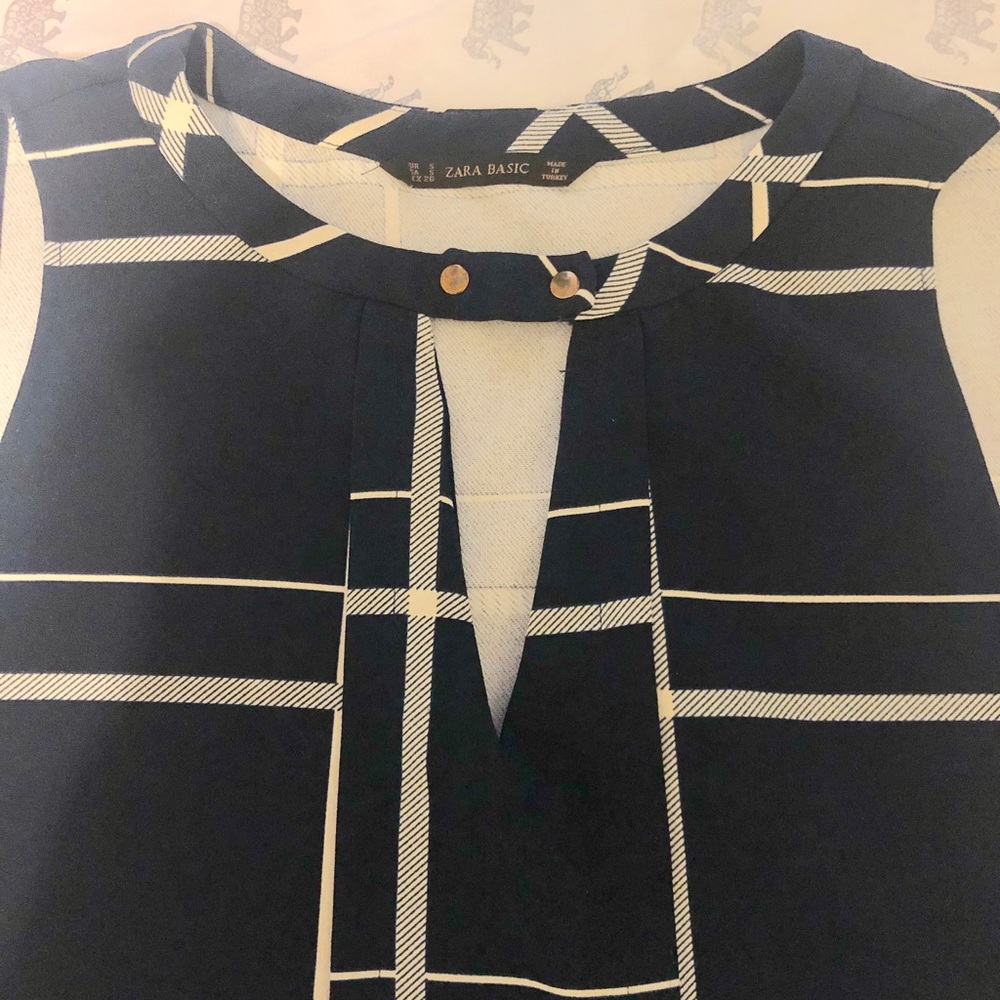 Zara blouse perfect for business casual attire